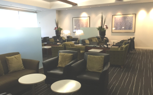 Auckland Airport Qantas Club Lounge
